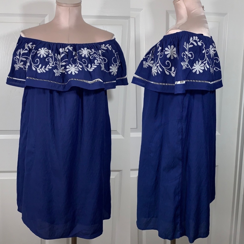 Altar’d Stare Medellin Dress Boho Chic Over the Shoulder  Dress
